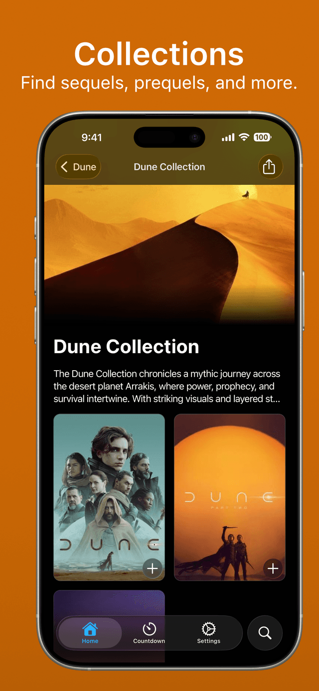 Recents tab preview showing recently viewed items